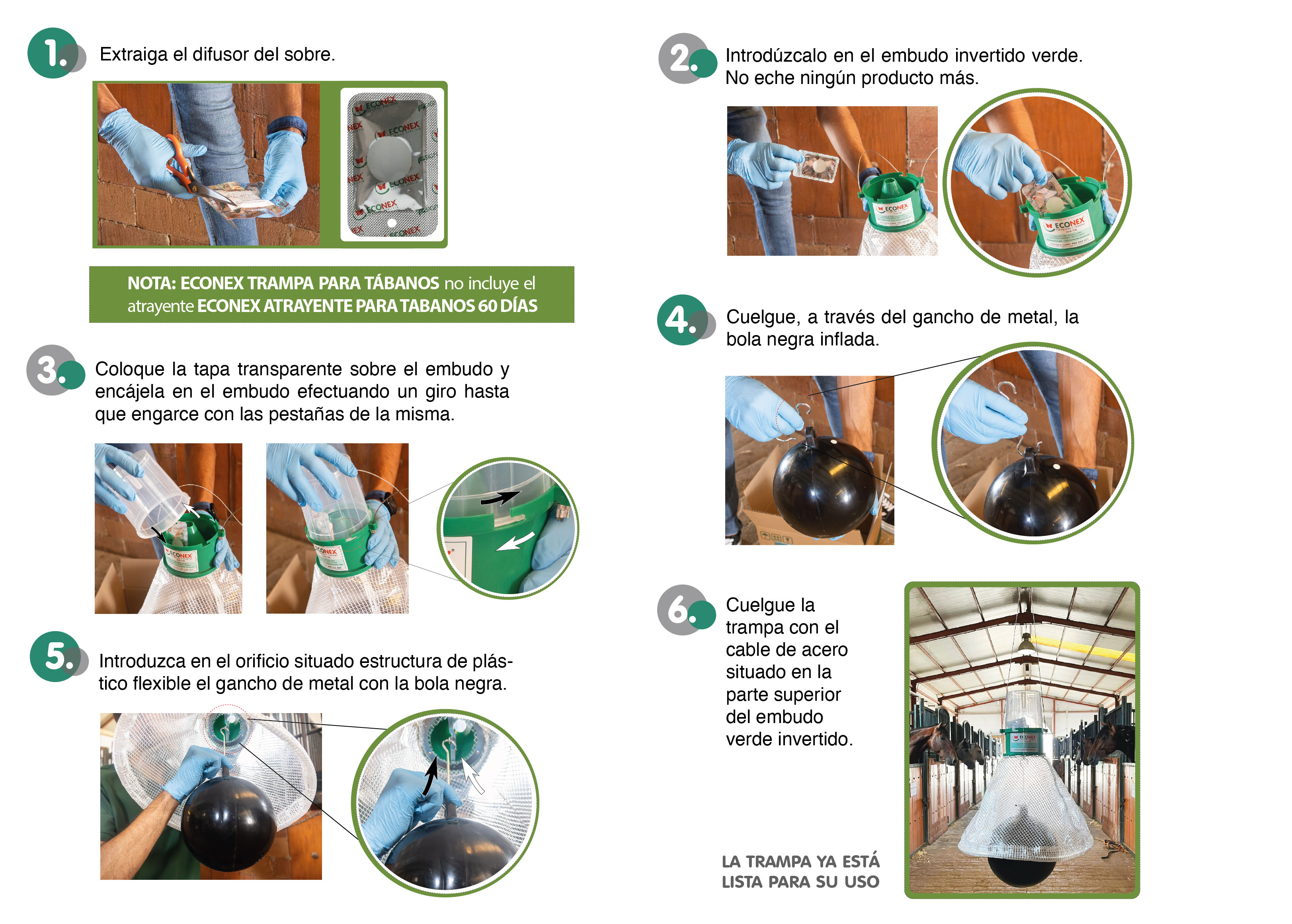 Esquema de la hoja de montaje